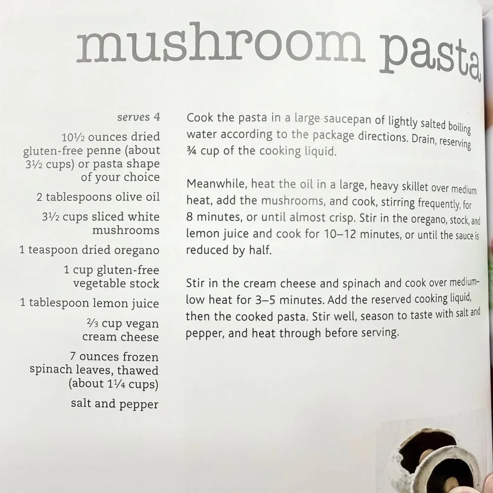 Gluten Wheat & Dairy Free Recipe Book - Color Photos of All Recipes